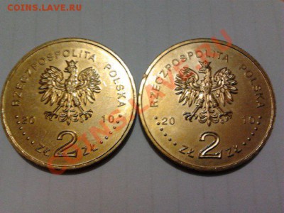 Польша, 2 монеты по 2 злотых, до 16.10.11 в 22-00 мск - злот 1.
