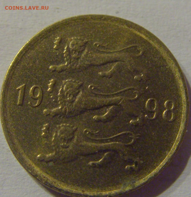 10 сенти 1998 Эстония №1а 12.03.2021 22:00 М - CIMG1501.JPG