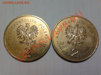 Польша, 2 монеты по 2 злотых, до 16.10.11 в 22-00 мск - злот 3.