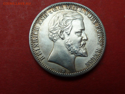 Пруссия 1 талер 1856 г. Рестрайк 1983 г., медаль, фуфло? - 810 euro