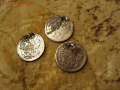 5 коп. 1876, 1885, 1874 с отверстиями - DSC03703.JPG