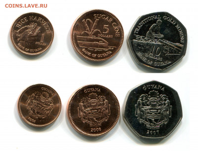 Гайана 1, 5,10 долларов 2007-2008 до 15.03.21 в 22.00 мск - img528_copy_2175x1661
