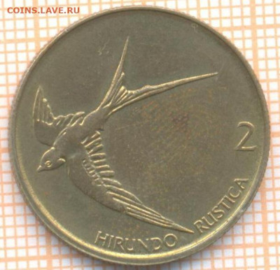 Словения 2 толара 1995 г., до 15.03.2021 г. 22.00 по Москве - Словения 2 толара 1995 2871а