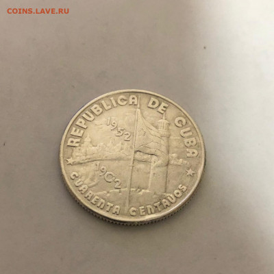Куба 40 сентаво 1952, до 14.03. - ipDGc6hk69k