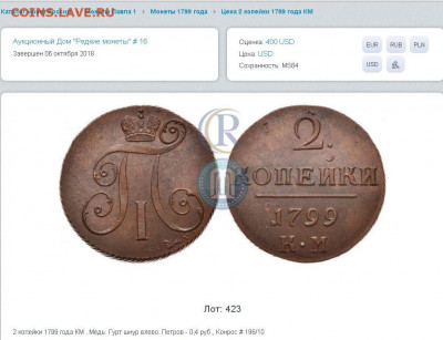 2 копейки 1799 КМ оценка перед продажей. - Новый рисунок (7)