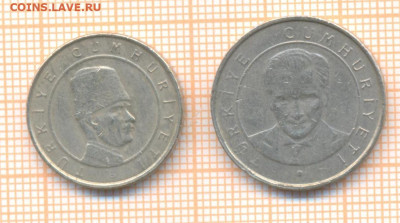 Турция 100тыс лир 2002, 250тыс лир 2003 г., до 17.03.2021 г. - Турция 2 мон 2888а