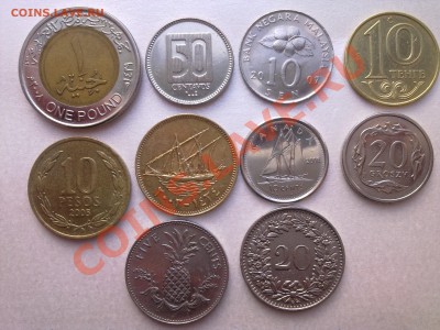 иностранщина--10 государств,10 монет. - Фото1358