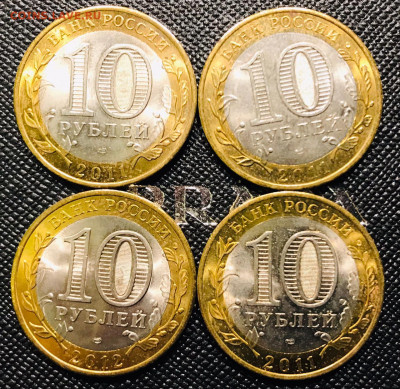 18 юбилейных монет. Биметалл, Пушкины - 6423453E-4C89-4DCC-AD2E-2B88A8A4B3D7