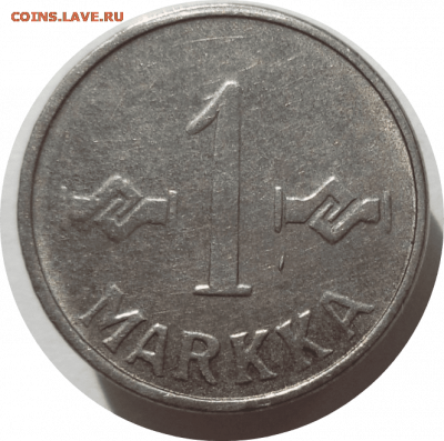 1 марка 1955 г. ФИНЛЯНДИЯ до 13.03.21 в 22:00 МСК - Rounded_20210312_134621