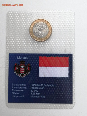Монако 10 франков, 2000 блистер - 1