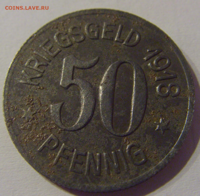 Нотгельд 50 пф 1918 Зиген №1 20.03.21 22:00 М - CIMG2108.JPG