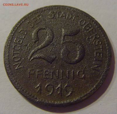 Нотгельд 25 пф 1919 Оберштейн №1 20.03.21 22:00 М - CIMG2136.JPG