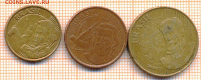 Бразилия 3 монеты 2, до 21.03.2021 г. 22.00 по Москве - Бразилия 3 монеты 2951