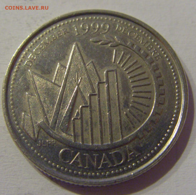 25 центов 1999 декабрь Канада №1 21.03.2021 22:00 МСК - CIMG2394.JPG