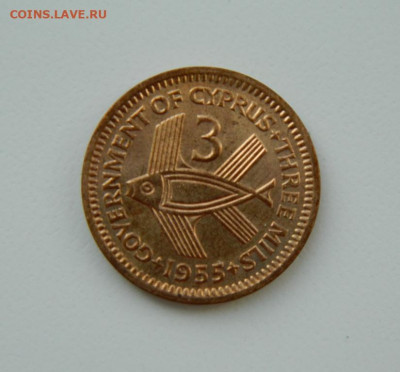 Британский Кипр 3 милс 1955 г. до 18.03.21 - DSCN7349.JPG