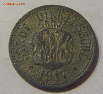 Нотгельд 10 пф 1917 Динкельсбюлб №1 21.03.21 22:00 М - CIMG2472.JPG