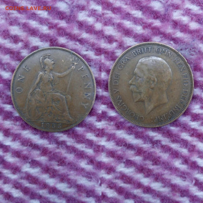 Великобритания 1 пенни 1935 - 4