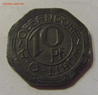 Нотгельд 10 пф 1918 Оберндорф №2 21.03.21 22:00 М - CIMG2522.JPG