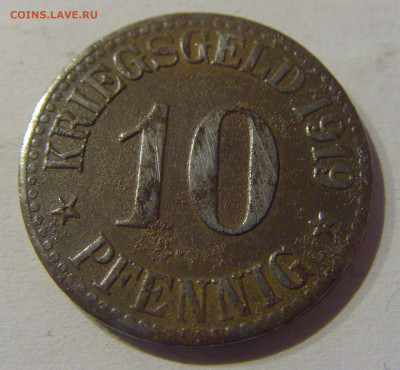 Нотгельд 10 пф 1919 Кассель №1 21.03.21 22:00 М - CIMG2550.JPG