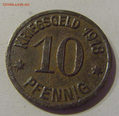 Нотгельд 10 пф 1918 Кобленц №1 21.03.21 22:00 М - CIMG2562.JPG