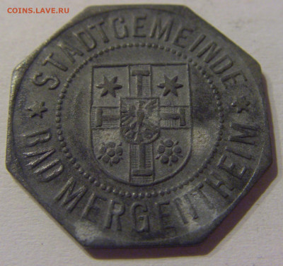 Нотгельд 10 пф 1918 Бад-Мергентайм №1 21.03.21 22:00 М - CIMG2592.JPG