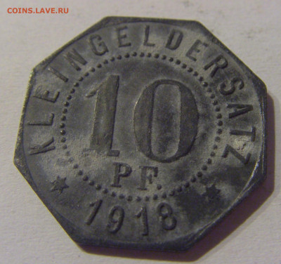 Нотгельд 10 пф 1918 Бад-Мергентайм №1 21.03.21 22:00 М - CIMG2589.JPG