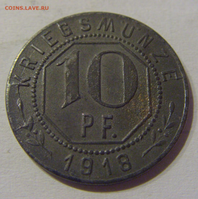 Нотгельд 10 пф 1918 Вельцхайм №1 21.03.21 22:00 М - CIMG2614.JPG