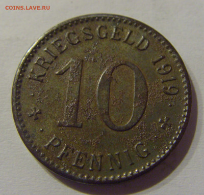 Нотгельд 10 пф 1919 Тройхтлинген №1л 21.03.21 22:00 М - CIMG0539.JPG