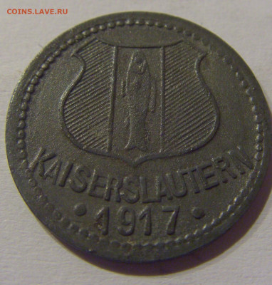 Нотгельд 10 пф 1917 Кайзерслаутерн №1л 21.03.21 22:00 М - CIMG0557.JPG