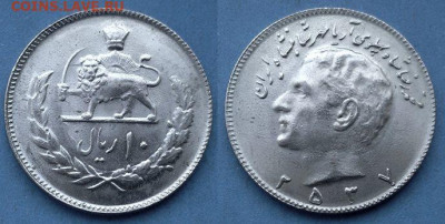 Иран - 10 риалов 1978 года до 20.03 - Иран 10 риалов, 2537 (1978)