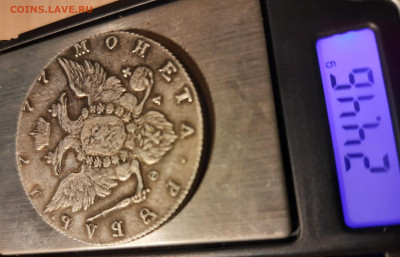 1 рубль 1777 на оценку - монетос1