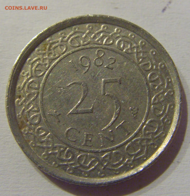 25 центов 1982 Суринам №1а 22.03.21 22:00 М - CIMG1727.JPG