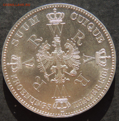 Талер 1861 г. Пруссия (UNC) до 22:00 21 марта - DSCN3330.JPG