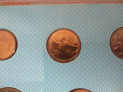 Набор монет "50 лет Победы" + жетон в буклете до 22.03.21 - 6