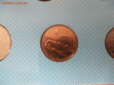 Набор монет "50 лет Победы" + жетон в буклете до 22.03.21 - 9