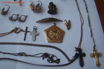 Бижутерия:серёжки,кольцо,цепочки,крестики и др.до 23.03.21г - DSC07741.JPG