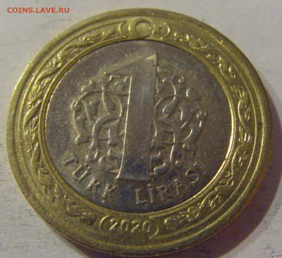 1 лира 2020 регулярный чекан Турция №2 23.03.21 22:00 М - CIMG3482.JPG