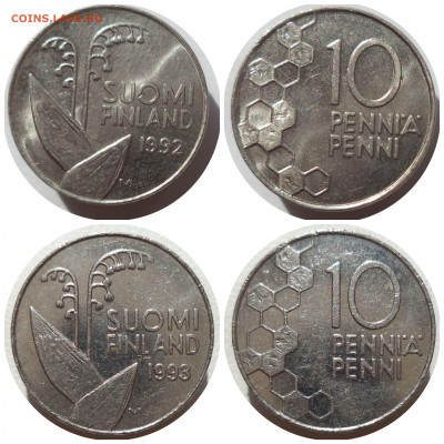 ФИКС 10 пенни 1963-2000 гг. ФИНЛЯНДИЯ до 19.03.21 в 22:00 МС - CollageMaker_20210317_141103454