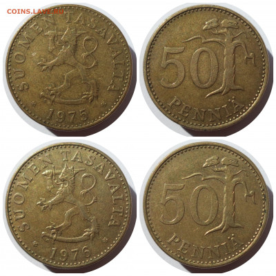 ФИКС 50 пенни 1963-1981 гг. ФИНЛЯНДИЯ до 19.03.21 в 22:00 МС - CollageMaker_20210317_145510655