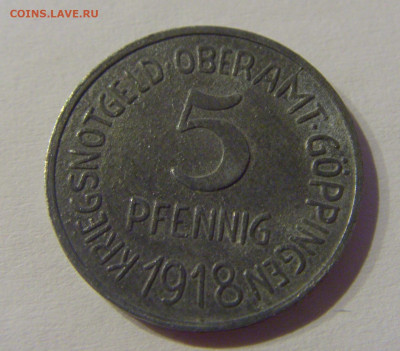 Нотгельд 5 пф 1918 Гёппинген №2 23.03.21 22:00 М - CIMG3526.JPG