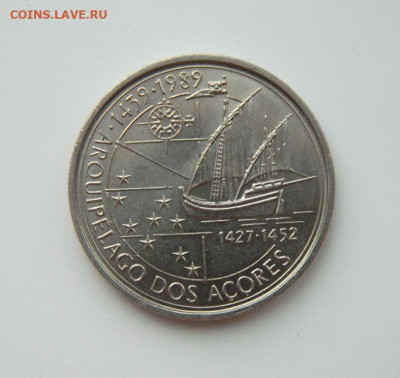 Португалия 100 эскудо 1999 г. Юбилейная) Корабль до 22.03.21 - DSCN7431.JPG