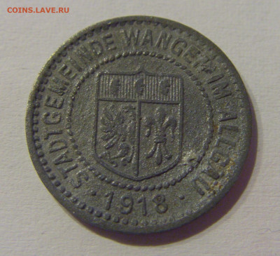 Нотгельд 5 пф 1918 Ванген-им-Алльгой №2 23.03.21 22:00 М - CIMG3552.JPG