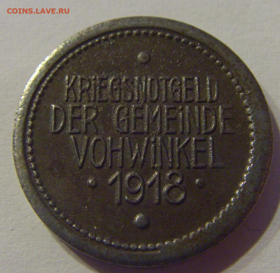 Нотгельд 5 пф 1918 Фовинкель №1 23.03.21 22:00 М - CIMG3556.JPG