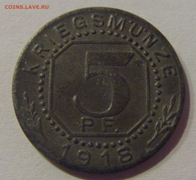 Нотгельд 5 пф 1918 Вельцхайм №1 23.03.21 22:00 М - CIMG3558.JPG