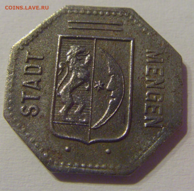 Нотгельд 5 пф 1918 Менген №1 23.03.21 22:00 М - CIMG3588.JPG