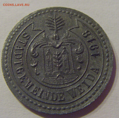 Нотгельд 5 пф 1918 Вайда №1 23.03.21 22:00 М - CIMG3640.JPG