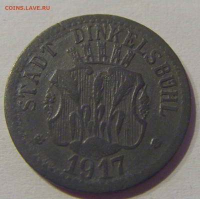 Нотгельд 5 пф 1917 Динкельсбюль №1 23.03.21 22:00 М - CIMG3644.JPG