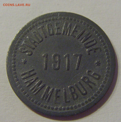 Нотгельд 5 пф 1917 Хаммельбург №1 23.03.21 22:00 М - CIMG3652.JPG