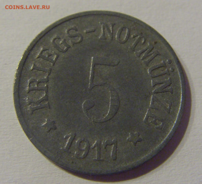 Нотгельд 5 пф 1917 Арцберг №1 23.03.21 22:00 М - CIMG3658.JPG