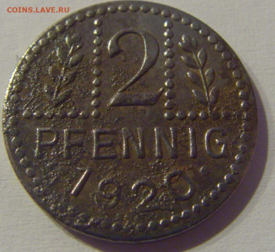 Нотгельд 2 пф 1920 Эльдагзен №1 23.03.21 22:00 М - CIMG3682.JPG